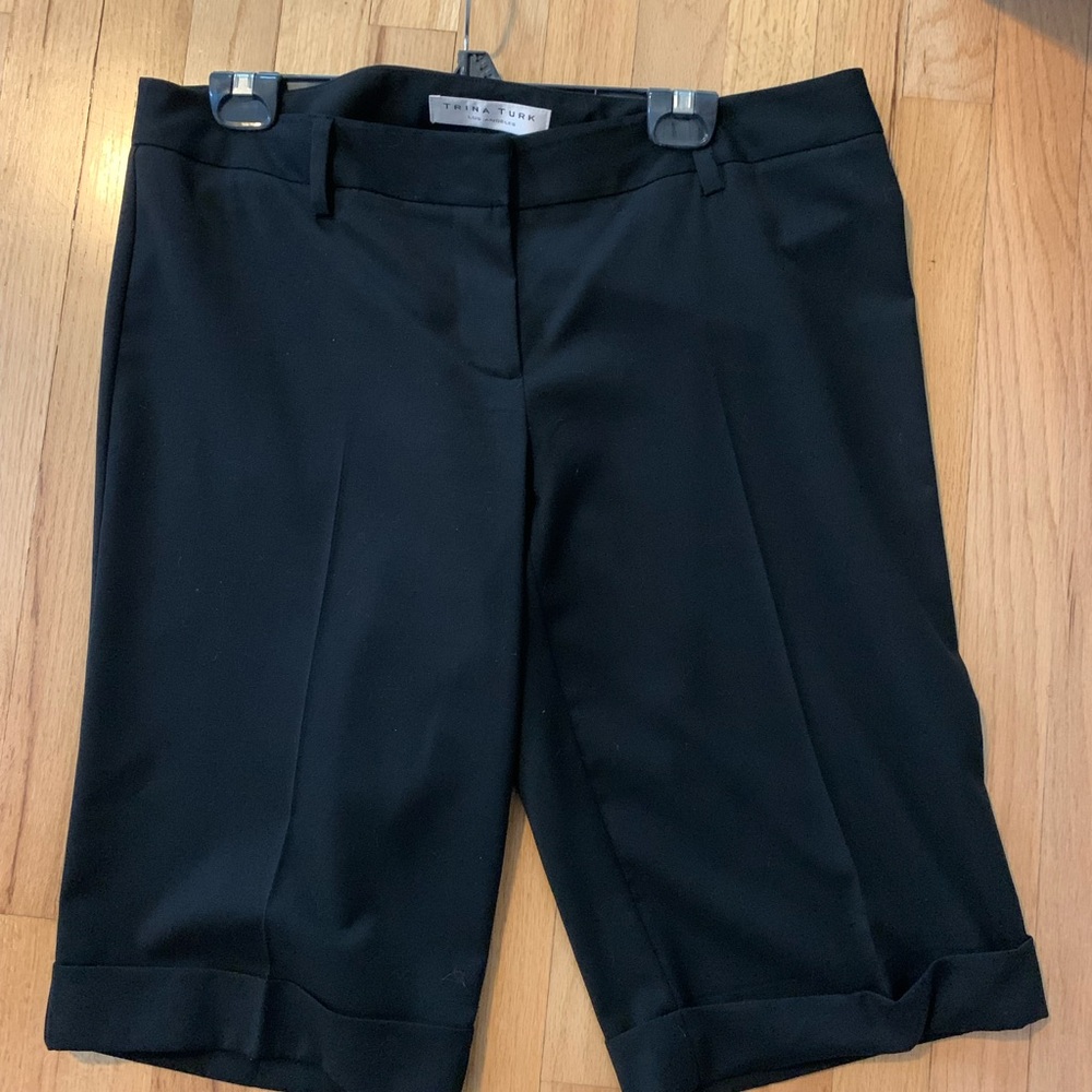 Trina Turk Classic Black Shorts